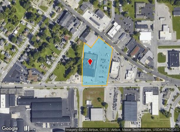  1330 Bellefontaine Ave, Lima, OH Parcel Map