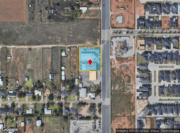 11908 Slide Rd, Lubbock, TX Parcel Map