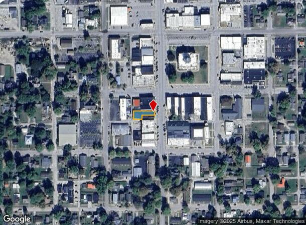  127 S Main St, Spencer, IN Parcel Map