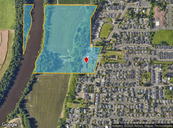 7703 Wheatland Rd N, Keizer, OR Parcel Map