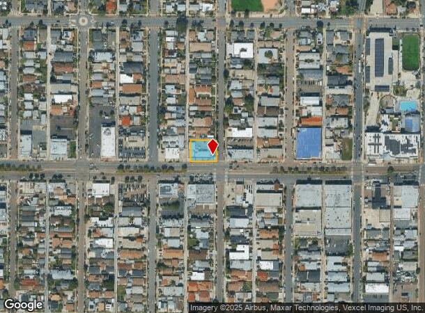  4228 El Cajon Blvd, San Diego, CA Parcel Map