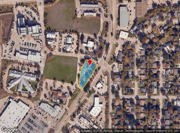 1134 William D Tate Ave, Grapevine, TX Parcel Map