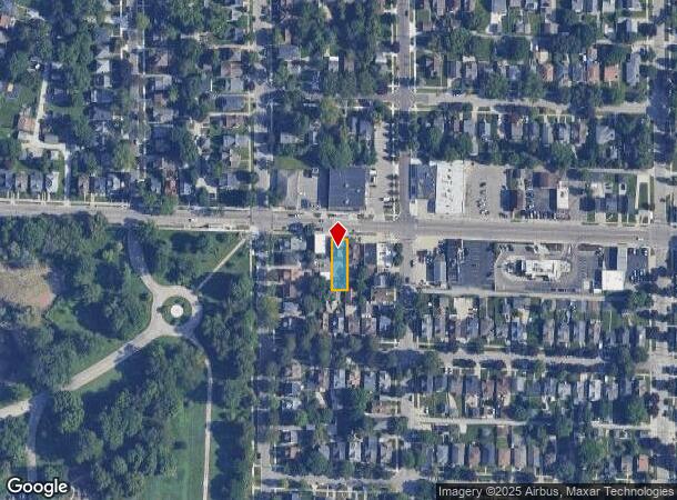 1216 Fulton St W, Grand Rapids, MI Parcel Map