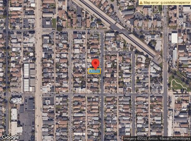  2333 Olive Ave, Long Beach, CA Parcel Map