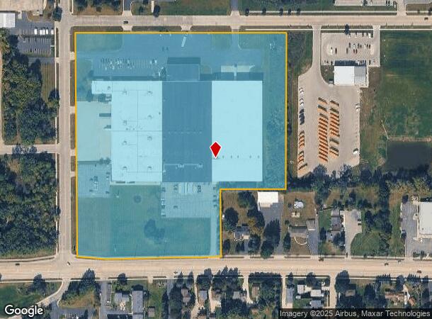 820 E Washington St, West Bend, WI Parcel Map