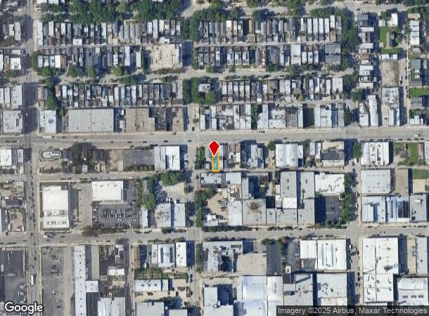  1855 W Grand Ave, Chicago, IL Parcel Map