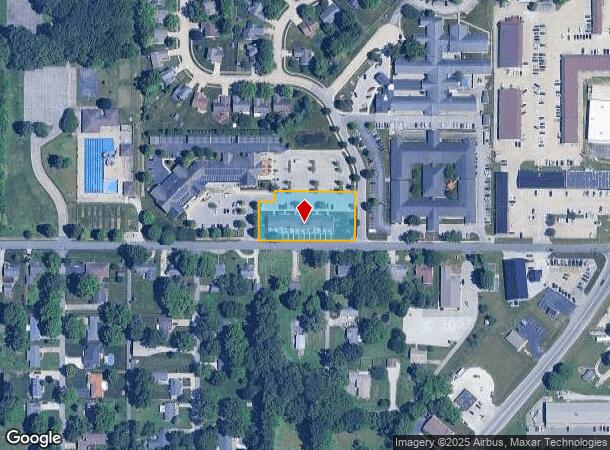 600 E Water St, Pendleton, IN Parcel Map