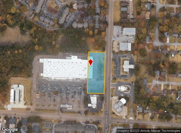 3189 N Highland Ave, Jackson, TN Parcel Map