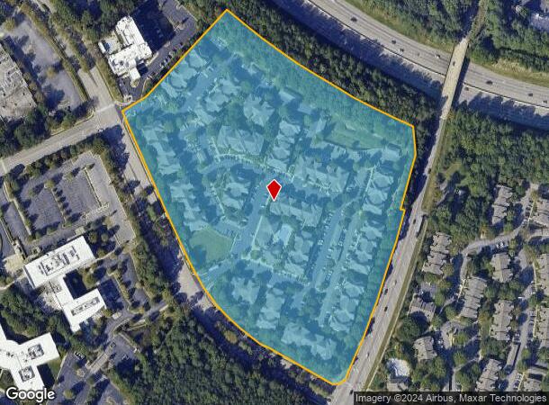  22000 Havers Dr, Cary, NC Parcel Map