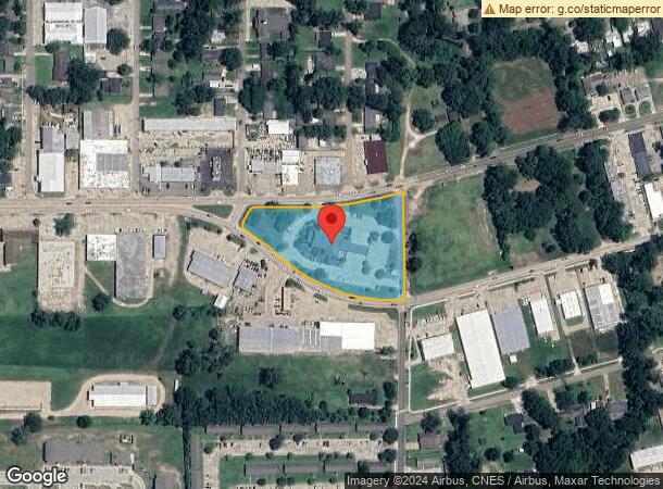  1300 W Morris Ave, Hammond, LA Parcel Map