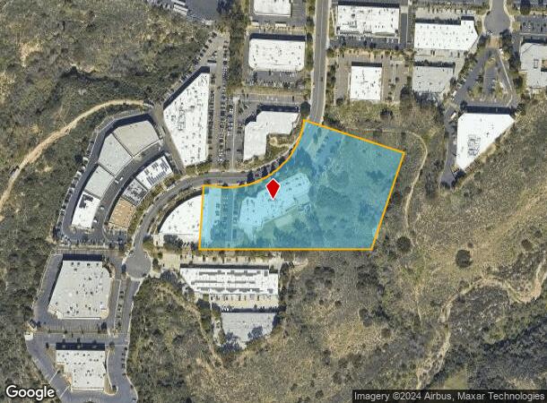  9955 Mesa Rim Rd, San Diego, CA Parcel Map