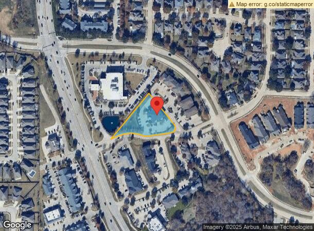  2800 Corporate Cir, Flower Mound, TX Parcel Map