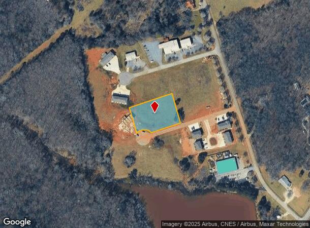 1 Rock Quarry Rd, Danielsville, GA Parcel Map