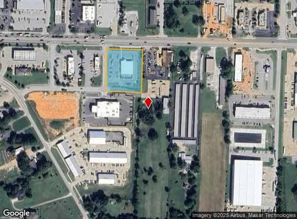  1155 E Henri De Tonti Blvd, Tontitown, AR Parcel Map