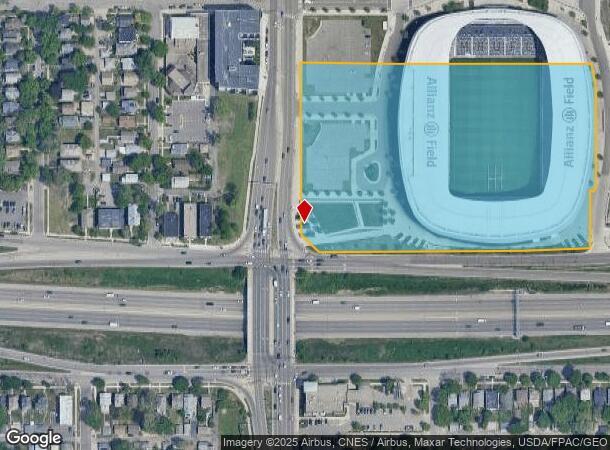 400 Snelling Ave N, Saint Paul, MN Parcel Map