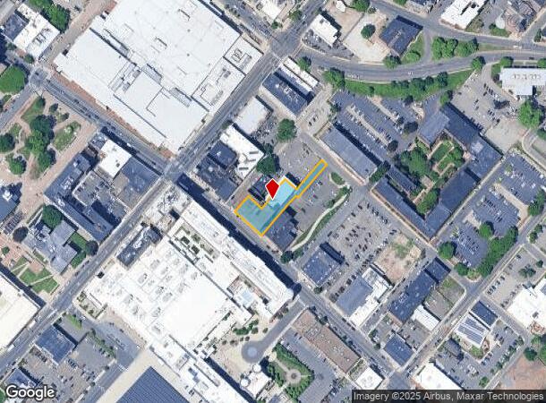  1155 Main St, Springfield, MA Parcel Map