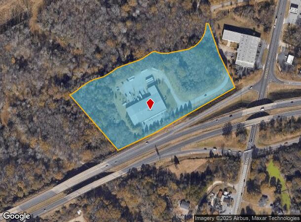  210 Sandy Creek Rd, Athens, GA Parcel Map