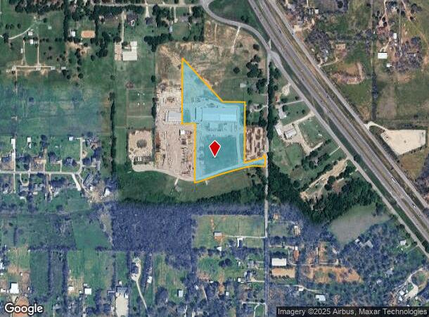  123 N Briaroaks Rd, Burleson, TX Parcel Map