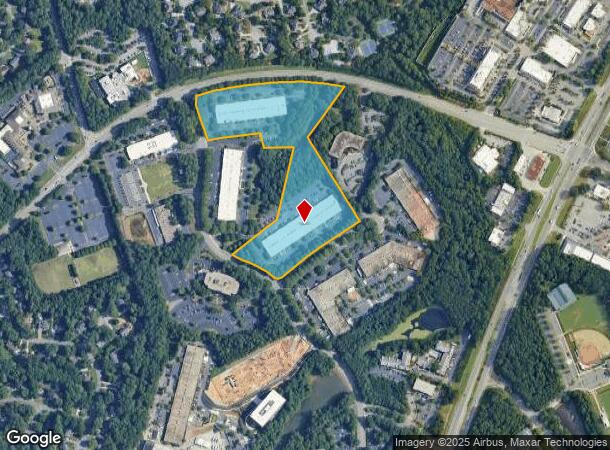 5390 Triangle Pkwy, Peachtree Corners, GA Parcel Map