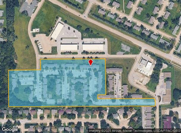  2866 S Biggs Plz, Bellevue, NE Parcel Map