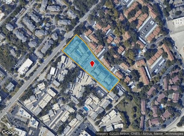  7600 Callaghan Rd, San Antonio, TX Parcel Map