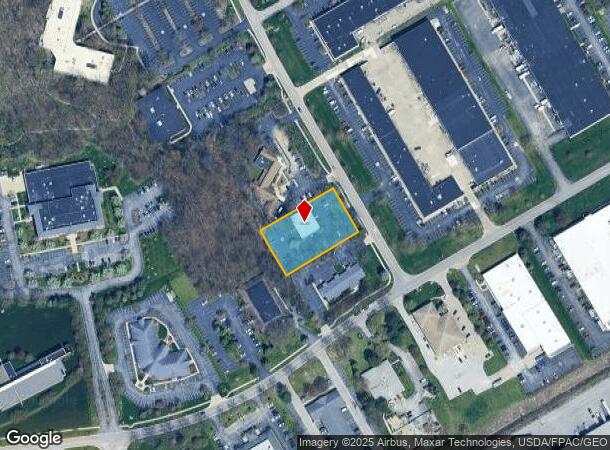  1605 Indian Wood Cir, Maumee, OH Parcel Map