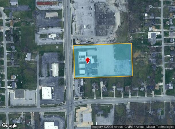  5717 S Anthony Blvd, Fort Wayne, IN Parcel Map