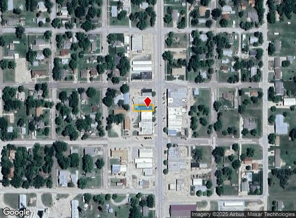  128 N Main St, Canton, KS Parcel Map