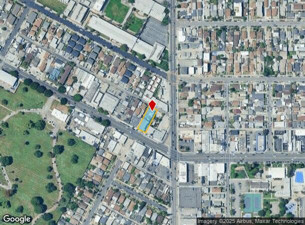  3727 Whittier Blvd, Los Angeles, CA Parcel Map