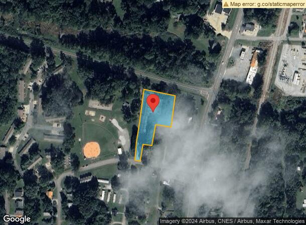  130 Park St, Roxboro, NC Parcel Map