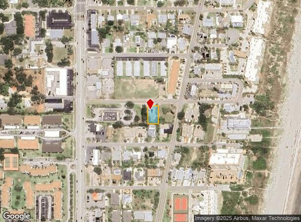 201 Taft Ave, Cocoa Beach, FL Parcel Map