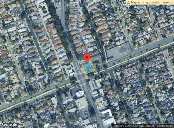  1200 N Hollywood Way, Burbank, CA Parcel Map