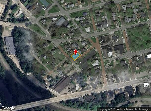 36 Fairmount Ave, Jamestown, NY Parcel Map