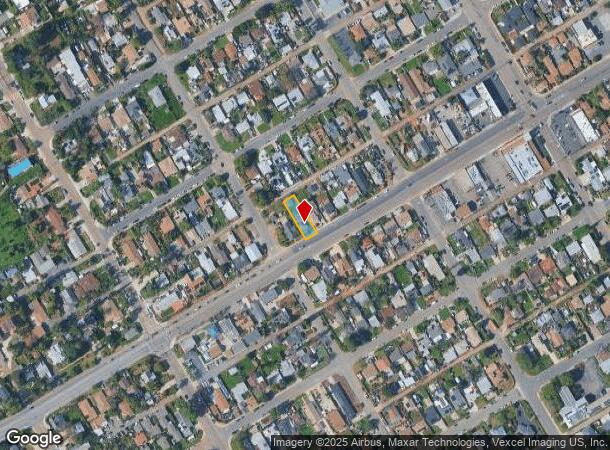 752 W 9Th Ave, Escondido, CA Parcel Map