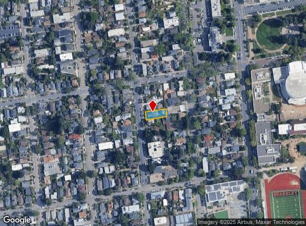 2215 Grant St, Berkeley, CA Parcel Map