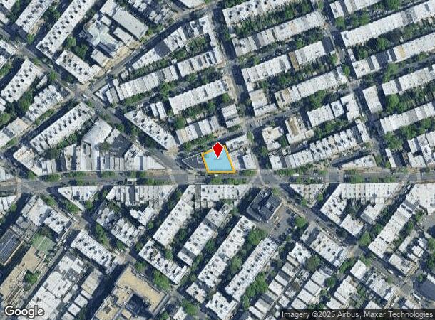  5809 Myrtle Ave, Ridgewood, NY Parcel Map