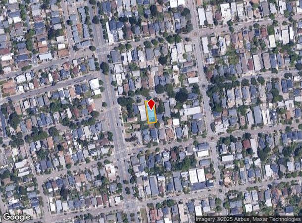  1522 Woolsey St, Berkeley, CA Parcel Map