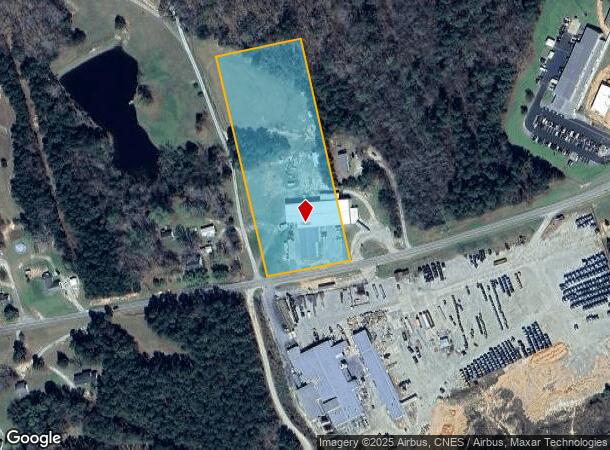  196 Old Calhoun Falls Rd, Abbeville, SC Parcel Map