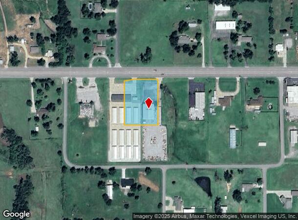 2504 E Highway 37, Tuttle, OK Parcel Map