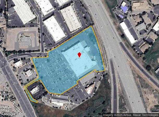  9750 S Virginia St, Reno, NV Parcel Map