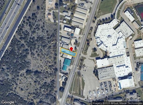 2104 N Austin Ave, Georgetown, TX Parcel Map