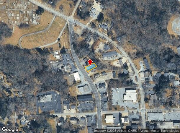 334 N Broad St, Toccoa, GA Parcel Map