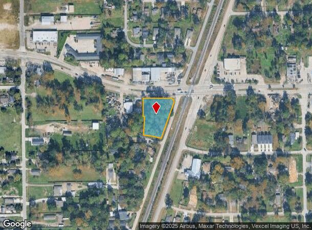  4406 Tidwell Rd, Houston, TX Parcel Map