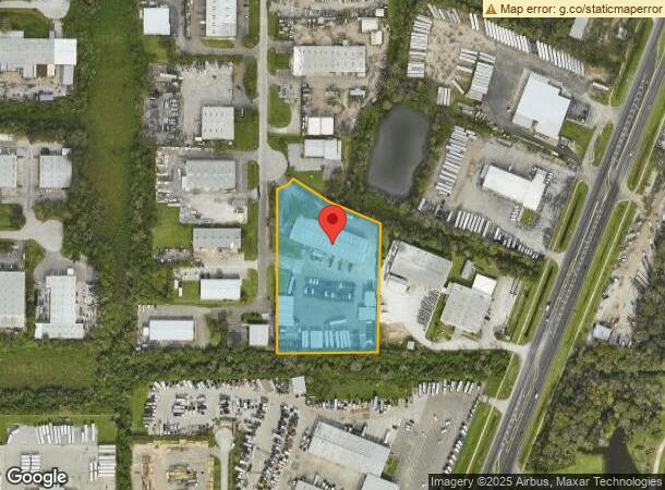  7750 Professional Pl, Tampa, FL Parcel Map