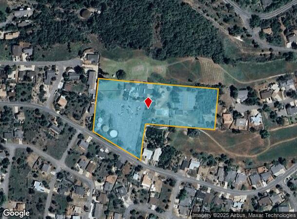  10200 Fairway Dr, Kelseyville, CA Parcel Map