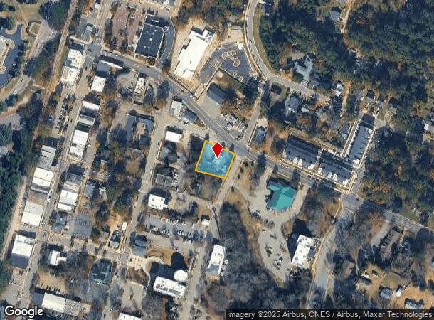  306 Wait Ave, Wake Forest, NC Parcel Map