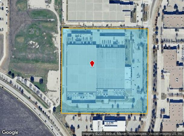 6653 Pinecrest Dr, Plano, TX Parcel Map