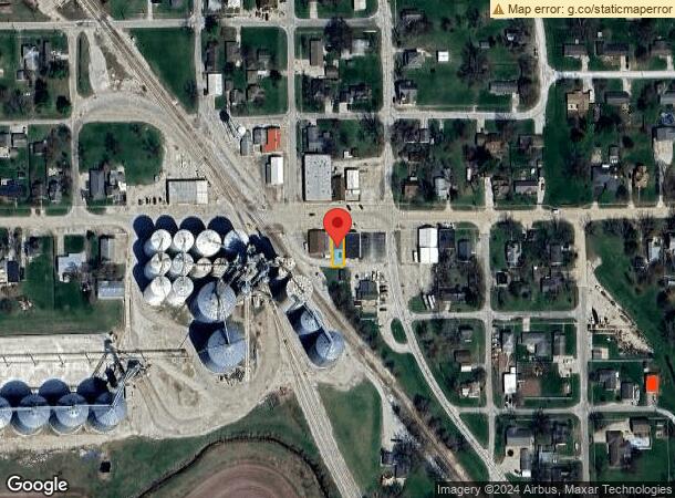  135 E Main St, Dalton City, IL Parcel Map