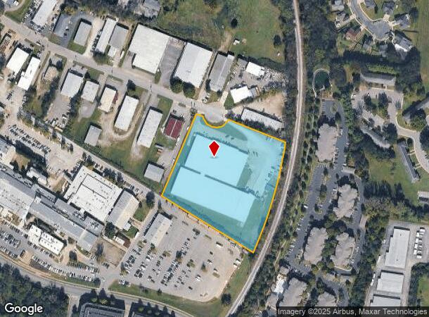 1126 Harpeth Industrial Ct, Franklin, TN Parcel Map