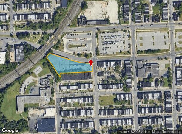  304 N Smallwood St, Baltimore, MD Parcel Map